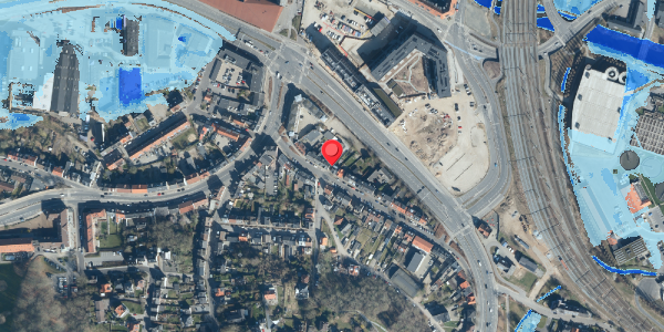 Oversvømmelsesrisiko fra vandløb på Fredericiagade 9, 7100 Vejle