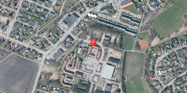 Oversvømmelsesrisiko fra vandløb på Hellasvej 10F, 9270 Klarup