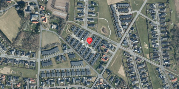 Oversvømmelsesrisiko fra vandløb på Dalglimt 1X, 7100 Vejle