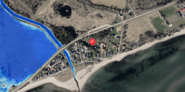 Oversvømmelsesrisiko fra vandløb på Vilstrup Strand 12C, 6100 Haderslev