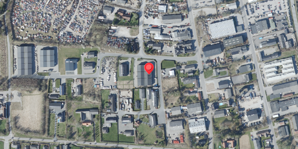 Oversvømmelsesrisiko fra vandløb på Danmarksgade 1B, 4690 Haslev