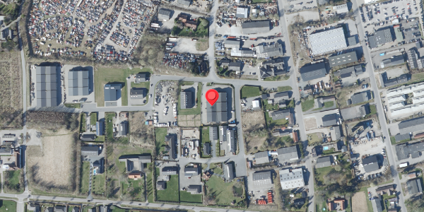 Oversvømmelsesrisiko fra vandløb på Danmarksgade 1E, 4690 Haslev