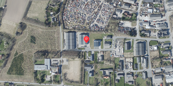 Oversvømmelsesrisiko fra vandløb på Danmarksgade 6A, 4690 Haslev