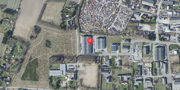 Oversvømmelsesrisiko fra vandløb på Danmarksgade 8C, 4690 Haslev