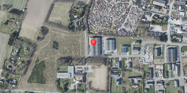 Oversvømmelsesrisiko fra vandløb på Danmarksgade 8K, 4690 Haslev