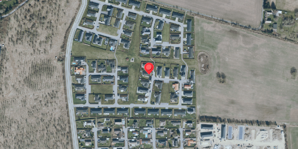 Oversvømmelsesrisiko fra vandløb på Heering Huse 41, 4690 Haslev