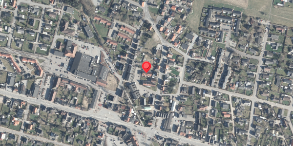 Oversvømmelsesrisiko fra vandløb på Middelgade 10, . , 8963 Auning