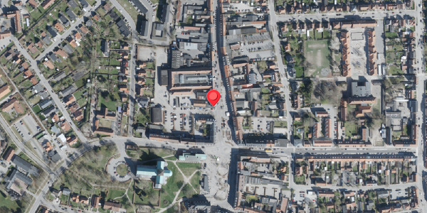 Oversvømmelsesrisiko fra vandløb på Parkstræde 2, 4100 Ringsted