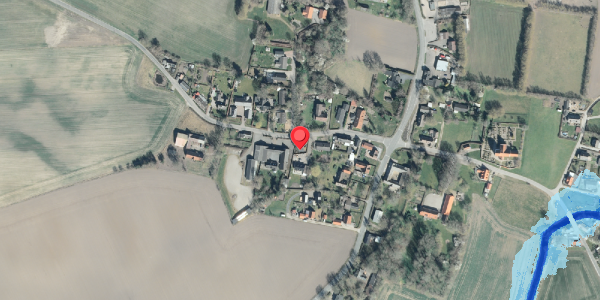 Oversvømmelsesrisiko fra vandløb på Solbjergvej 56, . , 4200 Slagelse