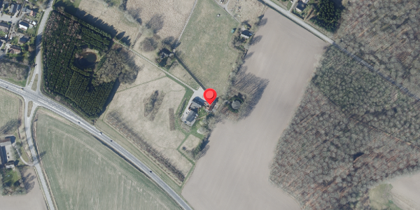 Oversvømmelsesrisiko fra vandløb på Gisselfeldvej 1A, 4690 Haslev