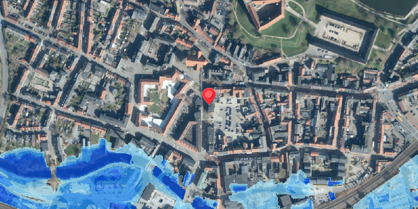 Oversvømmelsesrisiko fra vandløb på Bredgade 1, 6000 Kolding