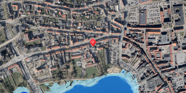 Oversvømmelsesrisiko fra vandløb på Storegade 51A, . , 6100 Haderslev