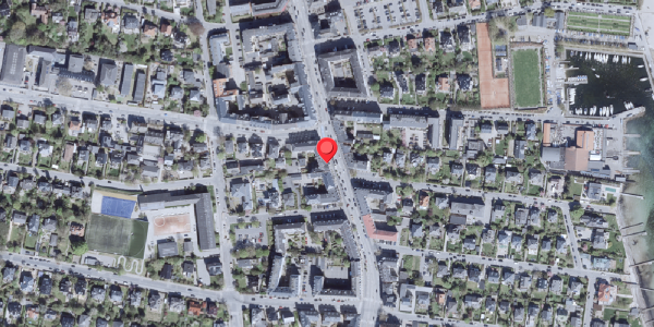 Oversvømmelsesrisiko fra vandløb på Strandvejen 155, 2900 Hellerup