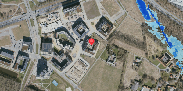 Oversvømmelsesrisiko fra vandløb på Cortex Park 4, 5230 Odense M