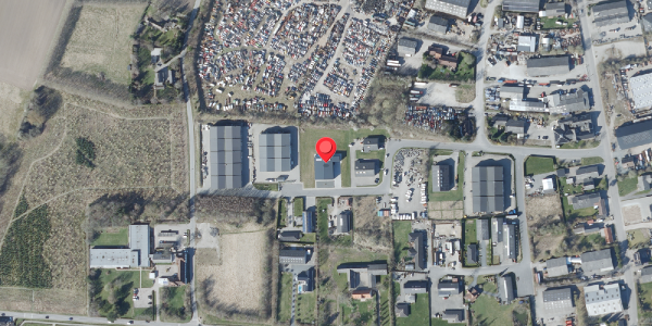 Oversvømmelsesrisiko fra vandløb på Danmarksgade 4, 4690 Haslev