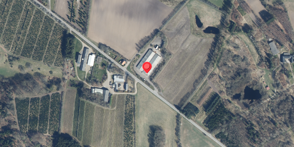Oversvømmelsesrisiko fra vandløb på Rustrupvej 26, 8653 Them