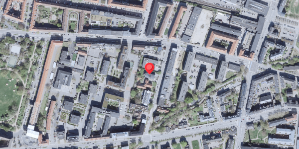 Oversvømmelsesrisiko fra vandløb på Lindevangs Alle 9, 2000 Frederiksberg