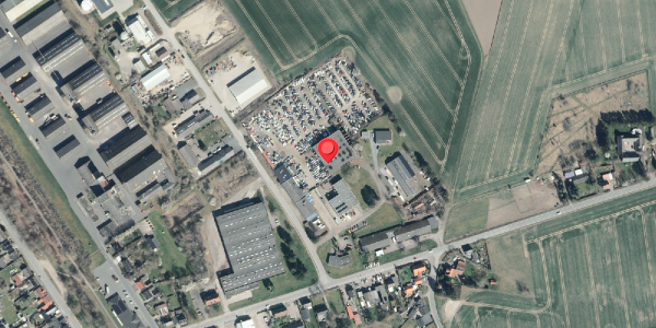 Oversvømmelsesrisiko fra vandløb på Industrivej 2C, 4261 Dalmose