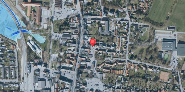 Oversvømmelsesrisiko fra vandløb på Munkegade 3, . , 4660 Store Heddinge