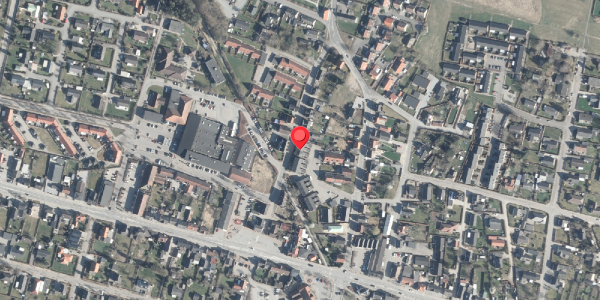 Oversvømmelsesrisiko fra vandløb på Middelgade 21, 8963 Auning