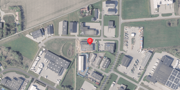Oversvømmelsesrisiko fra vandløb på Rho 3, 8382 Hinnerup