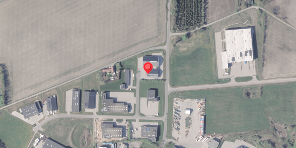 Oversvømmelsesrisiko fra vandløb på Rho 4, 8382 Hinnerup