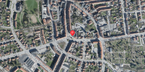 Oversvømmelsesrisiko fra vandløb på Tinggade 15, 4100 Ringsted