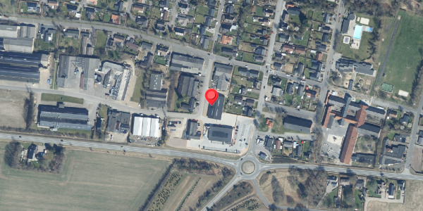 Oversvømmelsesrisiko fra vandløb på Fabriksvej 1, . , 7441 Bording