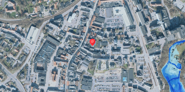 Oversvømmelsesrisiko fra vandløb på Danmarksgade 7A, 7500 Holstebro