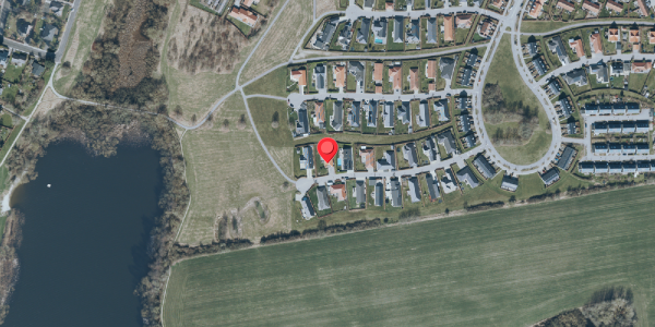 Oversvømmelsesrisiko fra vandløb på Valmuemarken 14, . , 4140 Borup