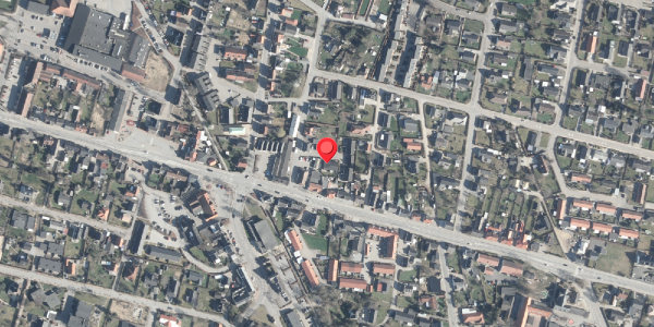 Oversvømmelsesrisiko fra vandløb på Nygade 2B, 8963 Auning