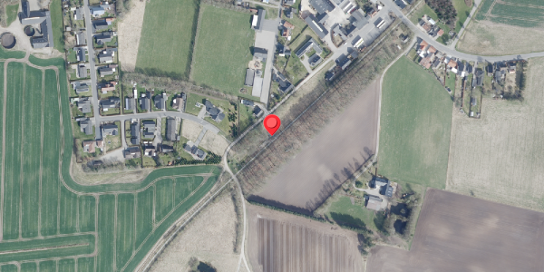 Oversvømmelsesrisiko fra vandløb på Valkyrievej 13, 9600 Aars