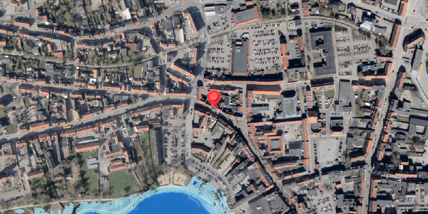 Oversvømmelsesrisiko fra vandløb på Storegade 26, 6100 Haderslev
