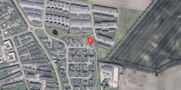 Oversvømmelsesrisiko fra vandløb på Langfreddal 9, 8471 Sabro