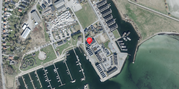 Oversvømmelsesrisiko fra vandløb på Havnevej 105, 1. , 4500 Nykøbing Sj