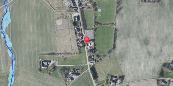 Oversvømmelsesrisiko fra vandløb på Stationsvej 55, . , 4684 Holmegaard