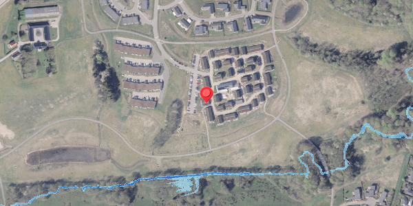Oversvømmelsesrisiko fra vandløb på Kløverbakkevej 49, 8300 Odder