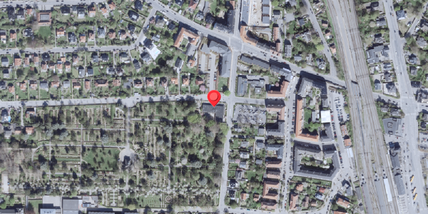 Oversvømmelsesrisiko fra vandløb på C V E Knuths Vej 1, . , 2900 Hellerup