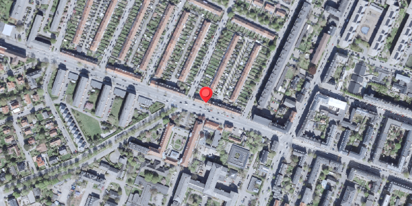 Oversvømmelsesrisiko fra vandløb på Godthåbsvej 90, 2000 Frederiksberg