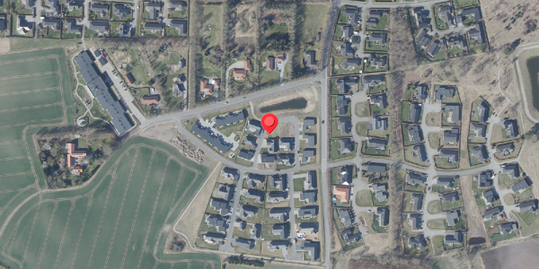 Oversvømmelsesrisiko fra vandløb på Thoruplund 7, 8600 Silkeborg