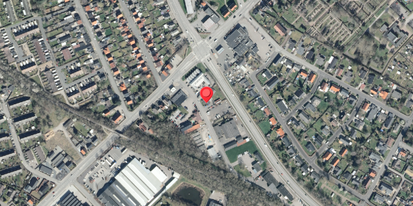 Oversvømmelsesrisiko fra vandløb på Bornholmsvej 3A, 4200 Slagelse