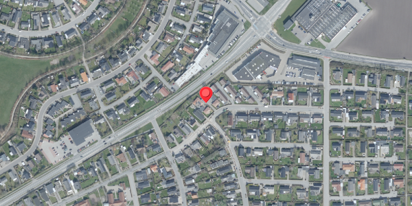Oversvømmelsesrisiko fra vandløb på Platanvej 55A, 7700 Thisted