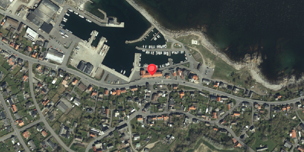 Oversvømmelsesrisiko fra vandløb på Ndr. Strandvej 2, 3770 Allinge