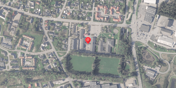 Oversvømmelsesrisiko fra vandløb på Hammelvej 9, 8370 Hadsten