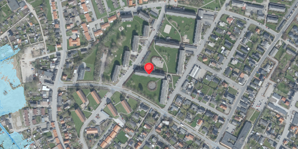 Oversvømmelsesrisiko fra vandløb på Refsvej 39, 2. th, 7700 Thisted