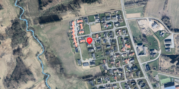 Oversvømmelsesrisiko fra vandløb på Hanetoften 45, . , 9900 Frederikshavn