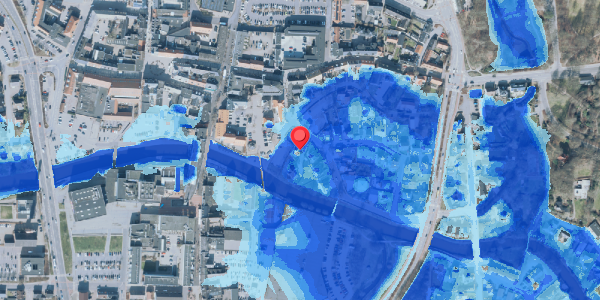 Oversvømmelsesrisiko fra vandløb på Vigen 2B, 7500 Holstebro