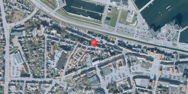 Oversvømmelsesrisiko fra vandløb på Bjerggade 14, . , 7600 Struer