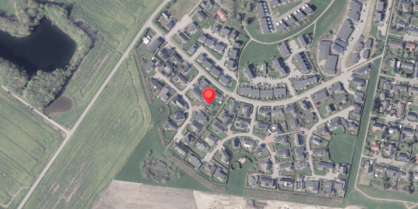 Oversvømmelsesrisiko fra vandløb på Engelstoft 34, 8520 Lystrup