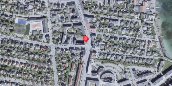 Oversvømmelsesrisiko fra vandløb på Strandvejen 145, 2900 Hellerup